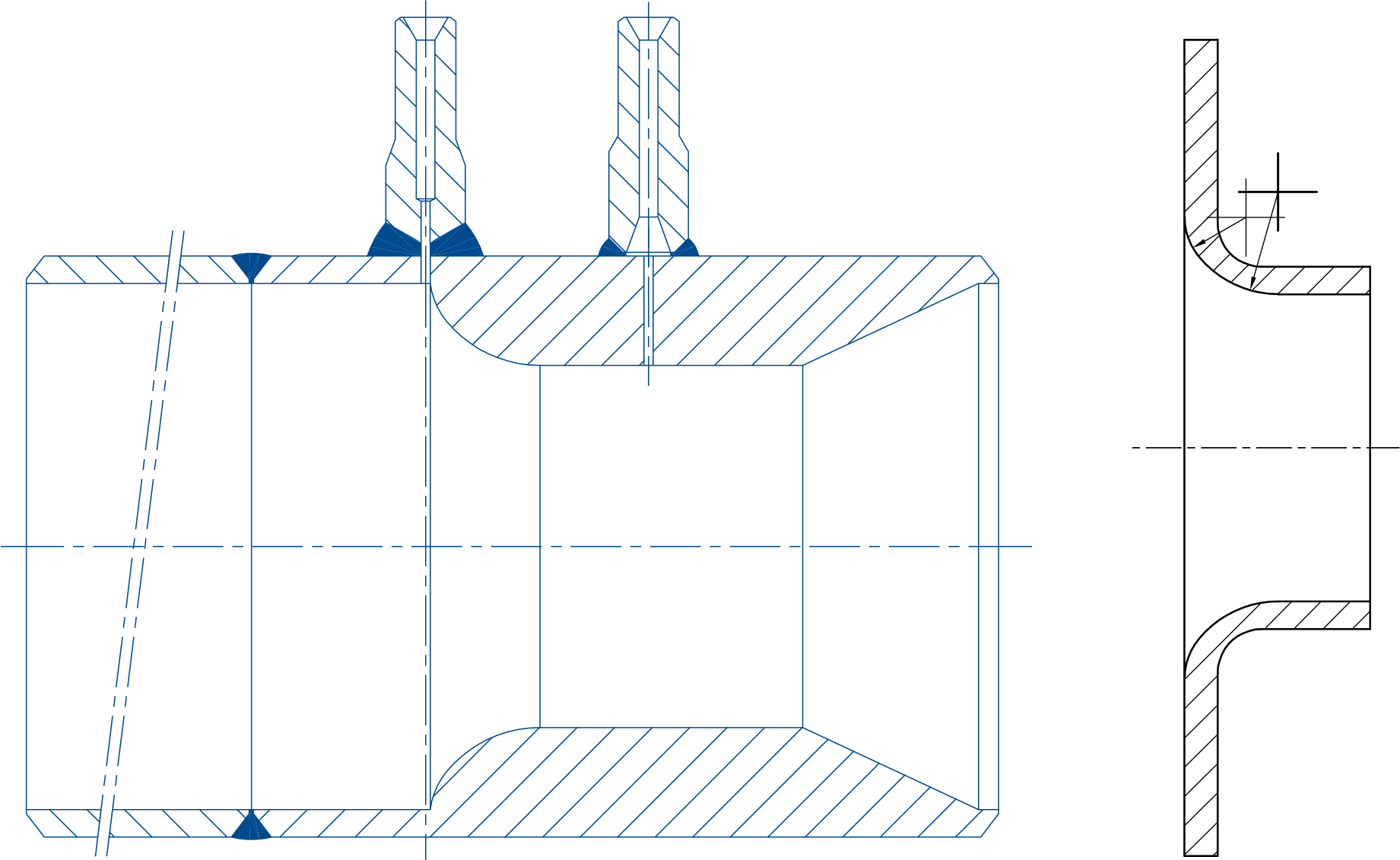 flow-venturi-nozzles-drawing-diagram