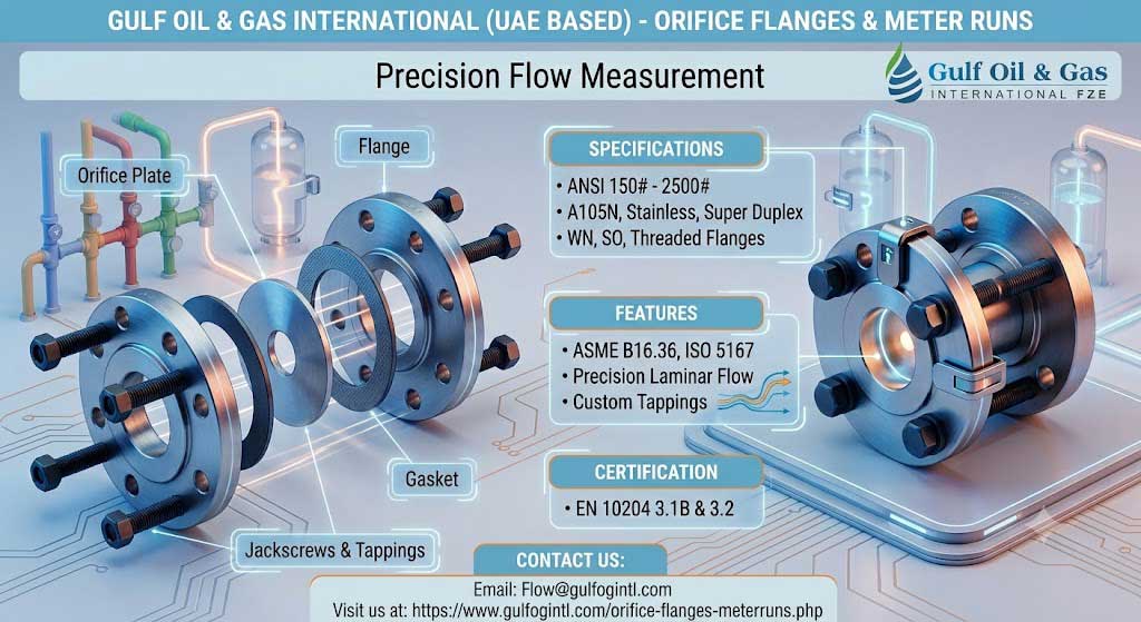 ASME B16.36 Orifice Flange Assembly and Meter Run